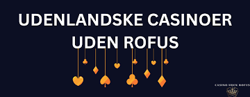 Udenlandske Online Casinoer uden MitID Udforsk Spilverdener